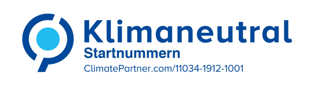 Label klimaneutral Startnummern 2022